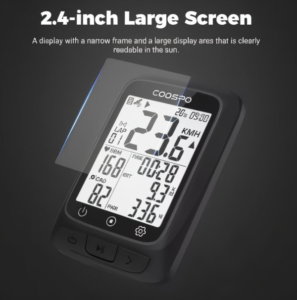 Ciclocomputador Coospo Bc 107 Con Gps Compatible Con Strava! - Image 3