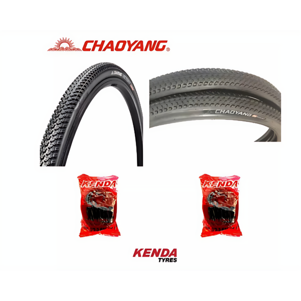 Combo Mtb Rin26x1.95 - 2 Cauchos Chaoyang + 2 Tripas Kenda