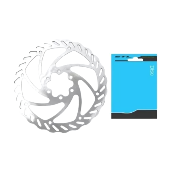Disco De Freno Para Bicicleta Mtb O Ruta 180mm 6 Huecos Stl - Image 2