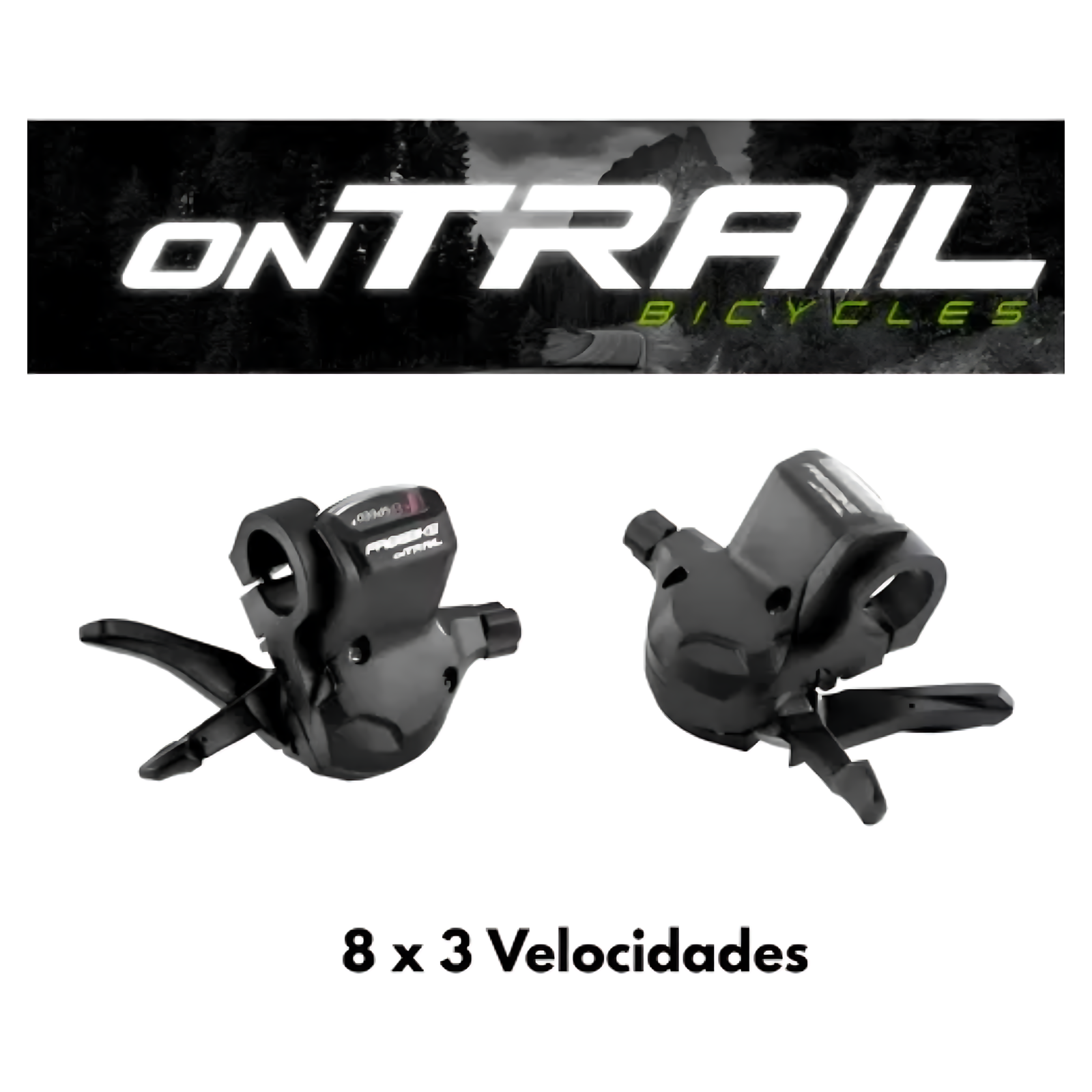 Palancas De Cambio Shifter 8x3 Ontrail Freebike Mtb