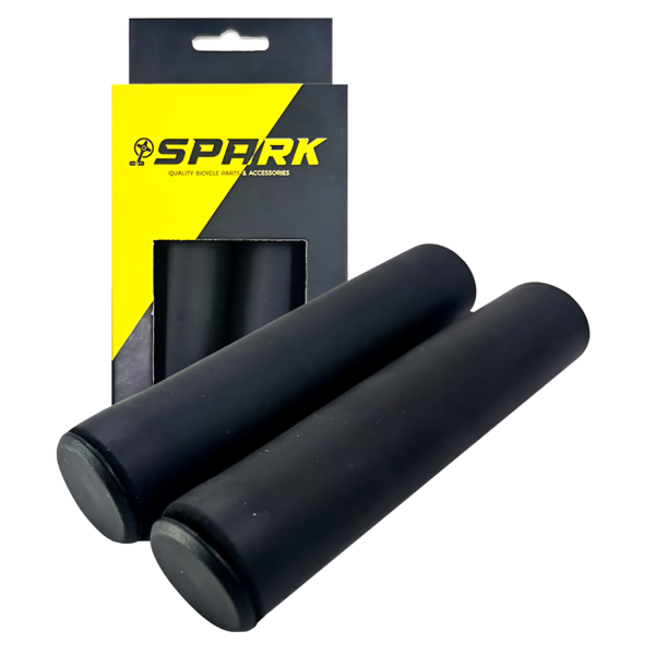 PUÑOS SPARK NEGROS SILICONA DOBLE ANILLO