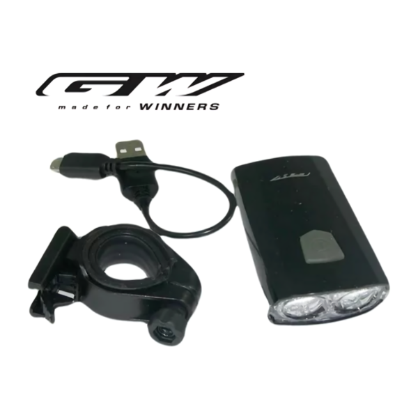 Luz Delantera P/bicicleta Gw Recargable 80lmn - Image 2