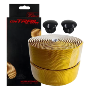 Cinta De Manubrio Corcho Tipo Carbono Para Bicicleta De Ruta