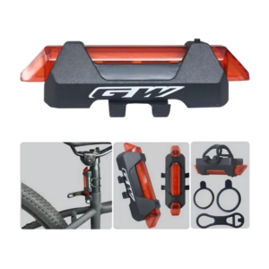 Luz De Bicicleta Led Recargable Gw Trasera