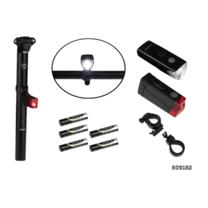 Luz De Bicicleta Led Gw Trasera Y Delantera