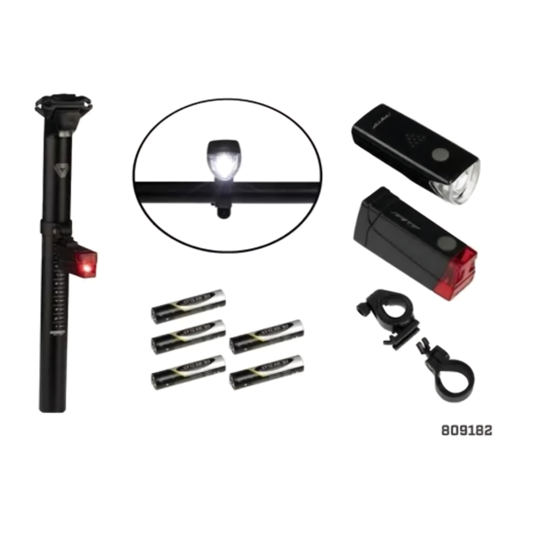 Luz De Bicicleta Led Gw Trasera Y Delantera