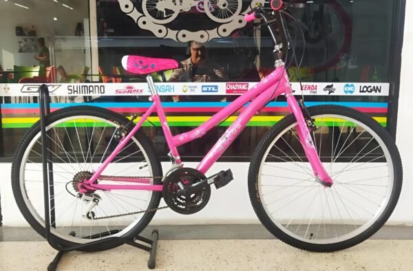 BICICLETA MTB RIN 26″ NIÑA SISTEMA 7X3 VELOCIDADES