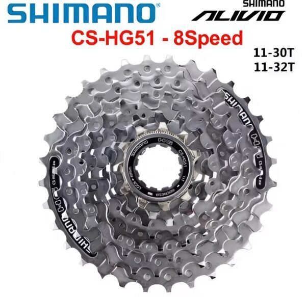 Cassette Shimano Alivio Cs-hg51 8vel 11/32