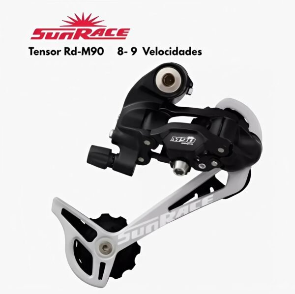Tensor Sunrace 9 Velocidades M90 Desviador Trasero