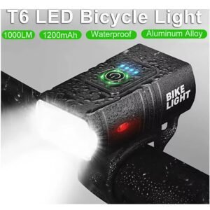 Linterna Luz De Bicicleta 1000lumen Recargable Bike Light