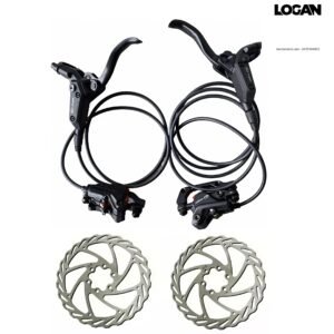Kit Completo De Freno Hidráulico Logan Con Discos