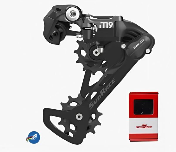 Tensor Cambio Trasero Sunrace M9 P/ Pachas Hasta 50 Dientes 9 Velocidades