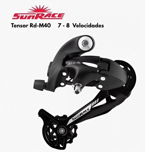 Tensor Desviador Trasero Sunrace M40 Para 7/8 Velocidades