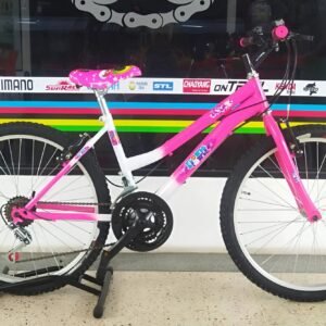 BICICLETA MTB RIN 24″ NIÑA SISTEMA 7X3 VELOCIDADES